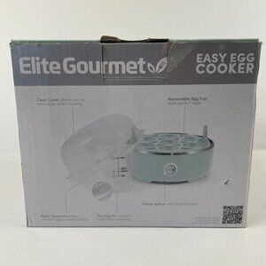 Elite Gourmet EGC115M Easy Egg Cooker Electric 7-Egg Capacity
